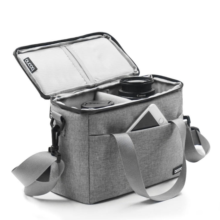Baona BN-H001 กระเป๋ากล้องดิจิตอล Casual Portable Camera กระเป๋ากันน้ำ, BN-H001 S(Gray), BN-H001 S(Black), BN-H001 M(Gray), BN-H001 M(Black), BN-H001 L(Gray), BN-H001 L(Black)