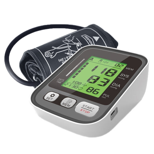 JZ-256A Tri-สีBacklightอัตโนมัติUpper Arm Sphygmomanometer Homeอิเล็กทรอนิกส์Sphygmomanometer, 22-32cm, 22-42cm