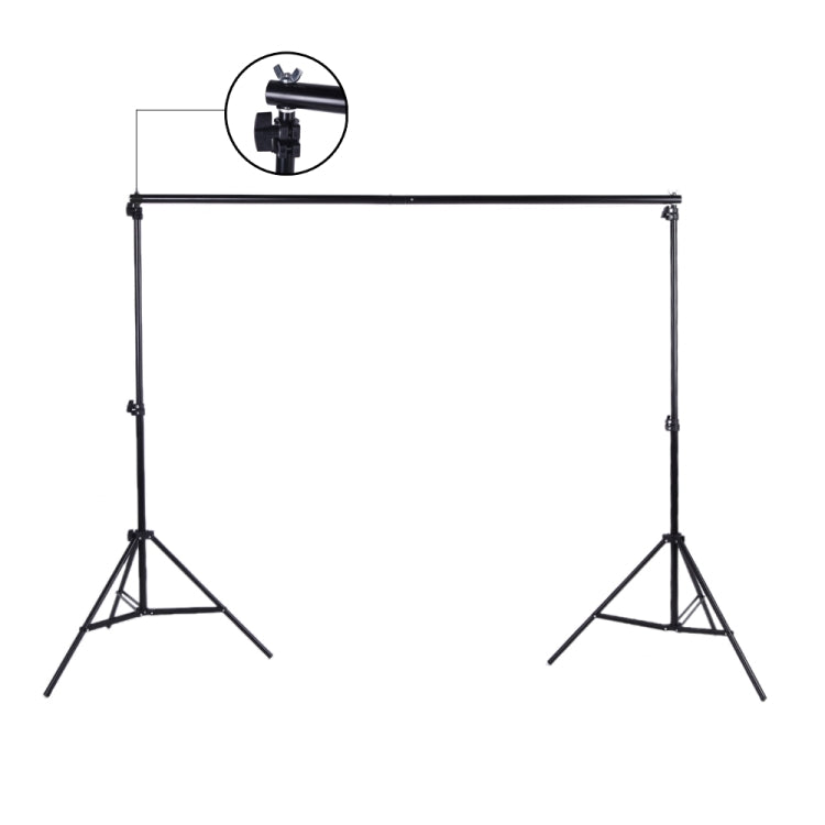 200*300 ซม.สตูดิโอถ่ายภาพพื้นหลังสนับสนุนฉากหลัง Crossbar Kit, 200x300cm
