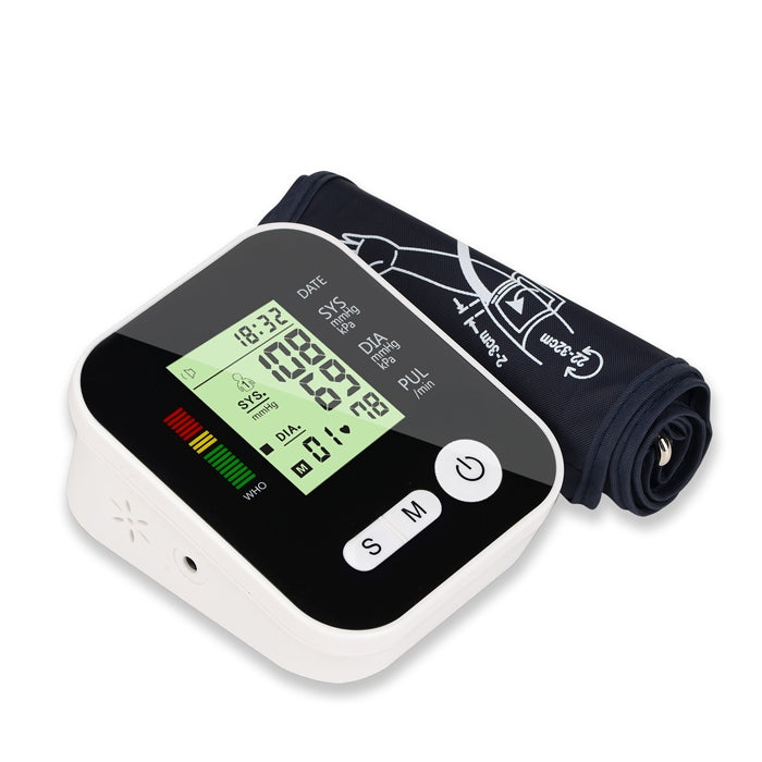 SZKIA RAK283 Arm Type Home อิเล็กทรอนิกส์เครื่องวัดความดันโลหิตสูงอัตโนมัติ Sphygmomanometer, With voice