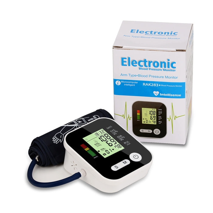 SZKIA RAK283 Arm Type Home อิเล็กทรอนิกส์เครื่องวัดความดันโลหิตสูงอัตโนมัติ Sphygmomanometer, With voice
