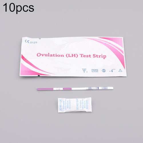 แถบทดสอบการตกไข่ของการตั้งครรภ์ในช่วงต้น 10 ชิ้น, Ovulation Test Strips