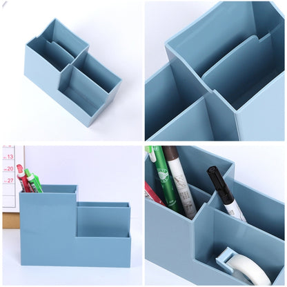 Creative Multifunctional Desktop พลาสติกผู้ถือโทรศัพท์ผู้ถือปากกา