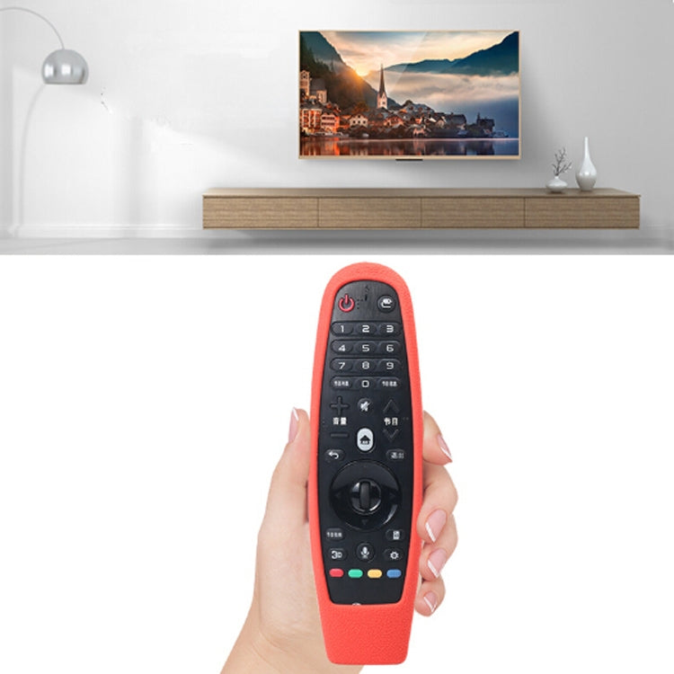 เหมาะสำหรับ LG Smart TV รีโมทคอนโทรลป้องกันกรณี AN-MR600 AN-MR650a แบบไดนามิกรีโมทคอนโทรลซิลิโคนกรณี