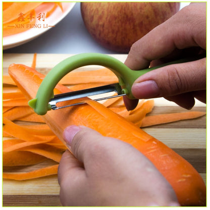 ขาย 4 ชิ้น สแตนเลส ที่ปอกผลไม้ ด้ามกลม ที่ปอกอ้อย, 4 PCS Apple Peeler Knife (Dark Gery), 4 PCS Apple Peeler Knife (Green), 4 PCS Apple Peeler Knife (White), 4 PCS Apple Peeler Knife (Light Gery), 4 PCS Apple Peeler Knife (Black)                        ...