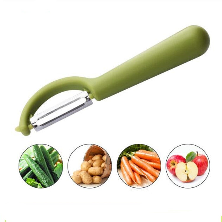 ขาย 4 ชิ้น สแตนเลส ที่ปอกผลไม้ ด้ามกลม ที่ปอกอ้อย, 4 PCS Apple Peeler Knife (Dark Gery), 4 PCS Apple Peeler Knife (Green), 4 PCS Apple Peeler Knife (White), 4 PCS Apple Peeler Knife (Light Gery), 4 PCS Apple Peeler Knife (Black)                        ...