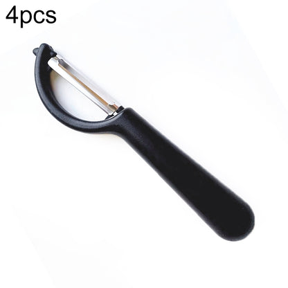 ขาย 4 ชิ้น สแตนเลส ที่ปอกผลไม้ ด้ามกลม ที่ปอกอ้อย, 4 PCS Apple Peeler Knife (Dark Gery), 4 PCS Apple Peeler Knife (Green), 4 PCS Apple Peeler Knife (White), 4 PCS Apple Peeler Knife (Light Gery), 4 PCS Apple Peeler Knife (Black)                        ...