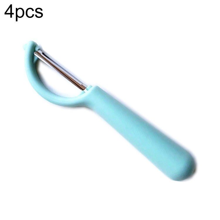 ขาย 4 ชิ้น สแตนเลส ที่ปอกผลไม้ ด้ามกลม ที่ปอกอ้อย, 4 PCS Apple Peeler Knife (Dark Gery), 4 PCS Apple Peeler Knife (Green), 4 PCS Apple Peeler Knife (White), 4 PCS Apple Peeler Knife (Light Gery), 4 PCS Apple Peeler Knife (Black)                        ...