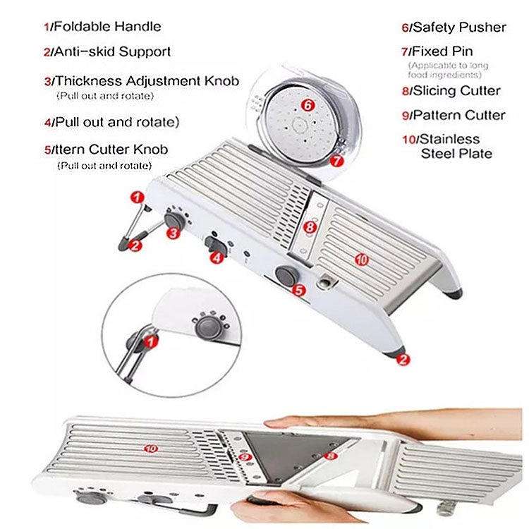 มัลติฟังก์ชั่นสแตนเลสเครื่องขูดเครื่องตัดสับเครื่องบด, Long Stainless Steel Grater