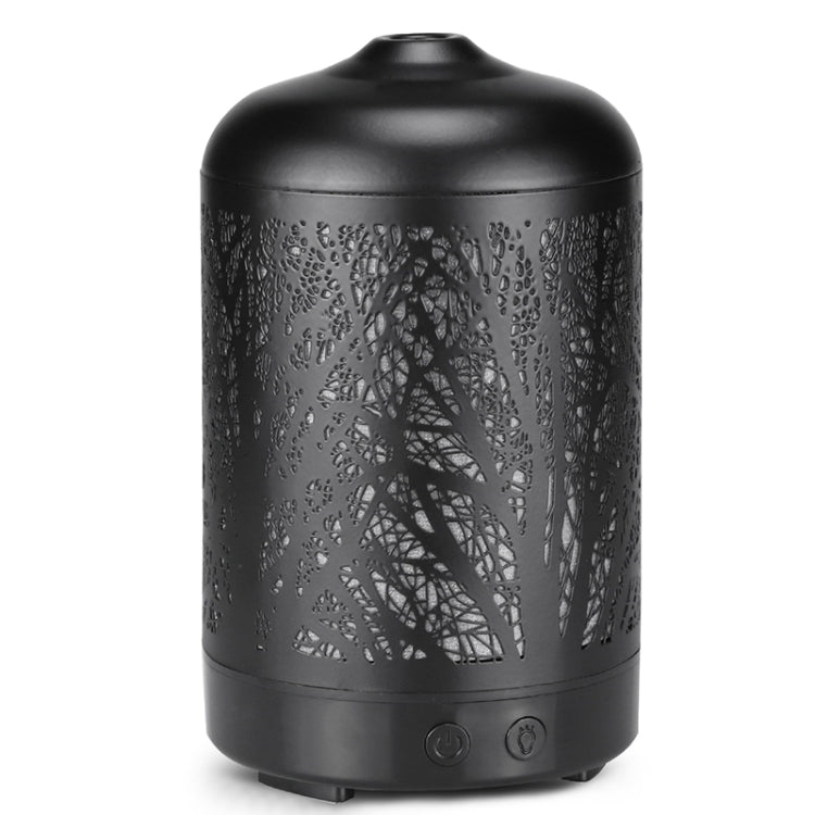โลหะ Tree Air Humidifier Essential Oil Diffuser Mist Maker สีสัน LED โคมไฟ Diffuser น้ำมันหอมระเหยเครื่องฟอกอากาศ,, EU Plug