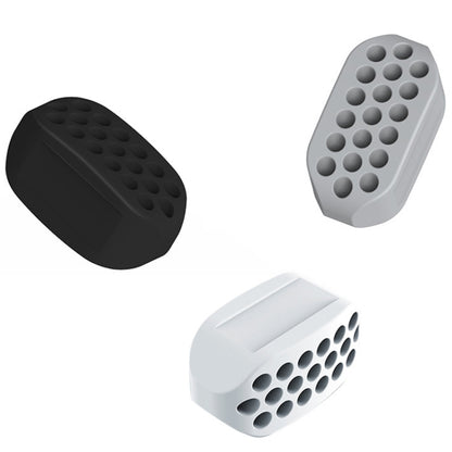 3PCS 4th Generation Masseter Ball Mandibular TRAINER เทรนเนอร์กล้ามเนื้อใบหน้าซิลิโคน Face-Lifting อุปกรณ์, 4th Generation (White), 4th Generation (Black), 4th Generation (Gray)