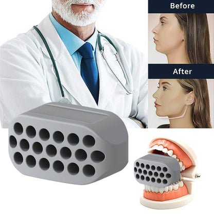 3PCS 4th Generation Masseter Ball Mandibular TRAINER เทรนเนอร์กล้ามเนื้อใบหน้าซิลิโคน Face-Lifting อุปกรณ์, 4th Generation (White), 4th Generation (Black), 4th Generation (Gray)