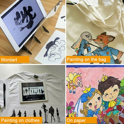 Optical Tracing Board คัดลอก Artifact แผงอะนิเมะ Craft ภาพวาดศิลปะ Sketching Pad