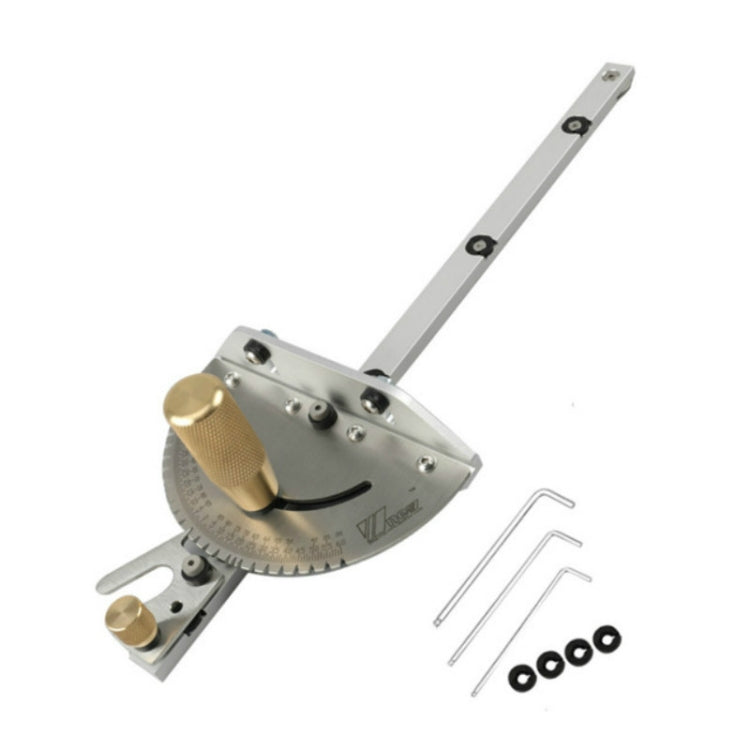 ไม้ Pusher สไลด์ไม้บรรทัดไม้โต๊ะเลื่อยวัดเครื่องมือ, Single Tenon, Aluminum Handle, Copper Handle, Aluminum Handle + Tenon, Aluminum Handle + Tenon + Limit, Copper Handle + Tenon + Limit, Aluminum Handle + 450mm ＋ Limit, Copper Handle + 450mm ＋ Limit