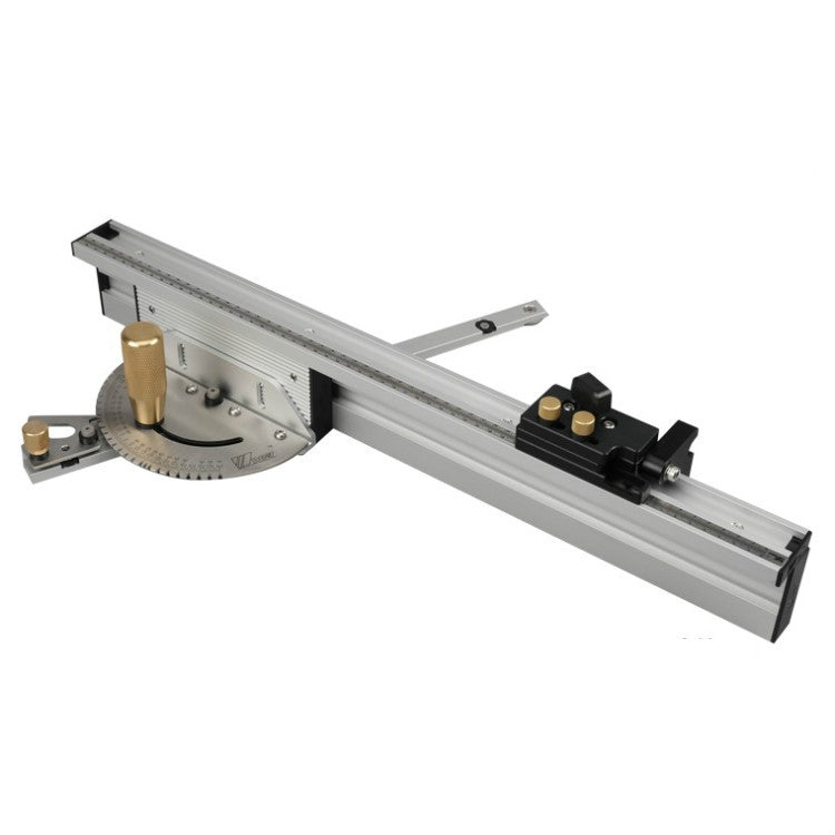 ไม้ Pusher สไลด์ไม้บรรทัดไม้โต๊ะเลื่อยวัดเครื่องมือ, Single Tenon, Aluminum Handle, Copper Handle, Aluminum Handle + Tenon, Aluminum Handle + Tenon + Limit, Copper Handle + Tenon + Limit, Aluminum Handle + 450mm ＋ Limit, Copper Handle + 450mm ＋ Limit