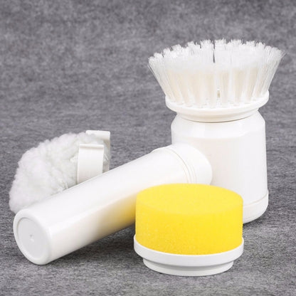 5 in 1 Multifunctional ไฟฟ้าในครัวเรือน Magic แปรง ABS ไนลอนห้องครัวอ่างอาบน้ำทำความสะอาดแปรงทำความสะอาดหน้าต่าง, 5 in 1 Brush