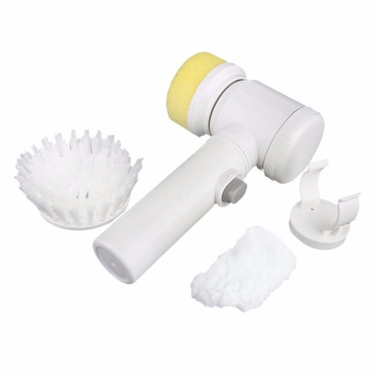 5 in 1 Multifunctional ไฟฟ้าในครัวเรือน Magic แปรง ABS ไนลอนห้องครัวอ่างอาบน้ำทำความสะอาดแปรงทำความสะอาดหน้าต่าง, 5 in 1 Brush