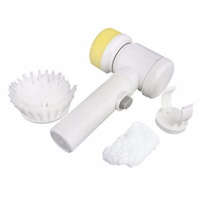 5 in 1 Multifunctional ไฟฟ้าในครัวเรือน Magic แปรง ABS ไนลอนห้องครัวอ่างอาบน้ำทำความสะอาดแปรงทำความสะอาดหน้าต่าง, 5 in 1 Brush