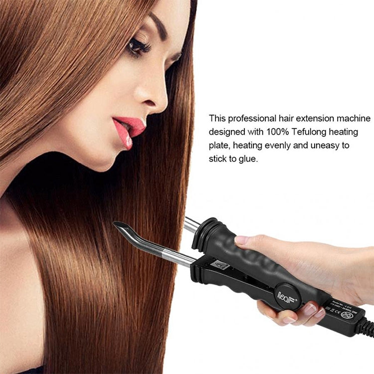 LOOF 100-240V NANO Hair EXTENSION ไม่มีรอยต่อ Hair EXTENSION Thermostat Hair EXTENSION EU Plug
