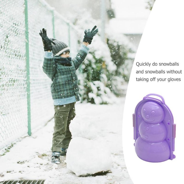 ฤดูหนาวหนาหิมะเครื่องมือจำลอง 3D Snowman รุ่นของเล่นเด็กการจัดส่งสีสุ่ม, Snowman
