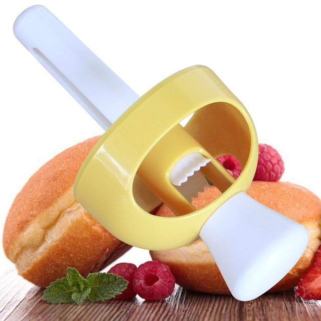 DIY แม่พิมพ์โดนัทเค้กฟองดองเครื่องมือขนมครัวพลาสติก, DIY Donut Mold