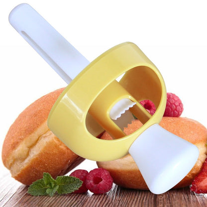 DIY แม่พิมพ์โดนัทเค้กฟองดองเครื่องมือขนมครัวพลาสติก, DIY Donut Mold