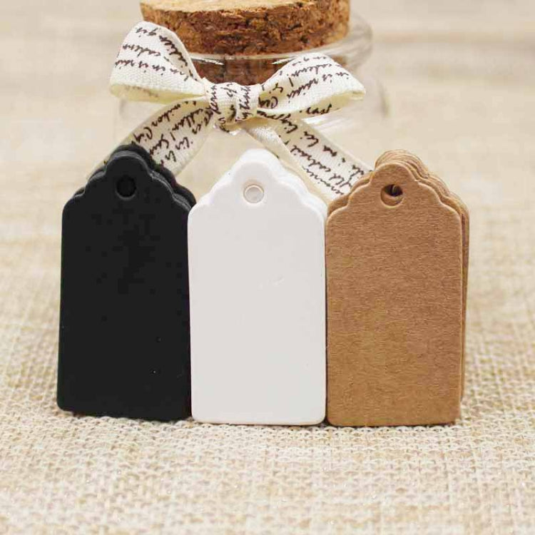 100 ชิ้นป้ายบรรจุภัณฑ์กระดาษ hangTags DIY ฉลากอาหาร