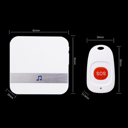 CACAZI C1 ออดรีโมทคอนโทรลไร้สายอัจฉริยะสำหรับบ้าน, US Plug, EU Plug