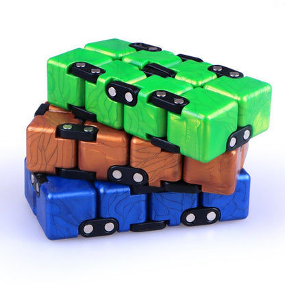 Creative Decompression Puzzle Smooth Fun Infinite Rubik Cube ของเล่น