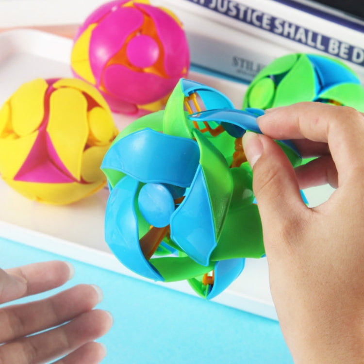 Creative Hand โยนสีเปลี่ยน Ball Transformation Telescopic Deformation Ball Magic Props การศึกษาของเล่นเด็ก, Magic Ball