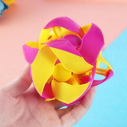 Creative Hand โยนสีเปลี่ยน Ball Transformation Telescopic Deformation Ball Magic Props การศึกษาของเล่นเด็ก, Magic Ball