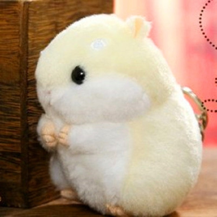 หนูแฮมสเตอร์น่ารักพวงกุญแจกระเป๋าจี้ตุ๊กตา