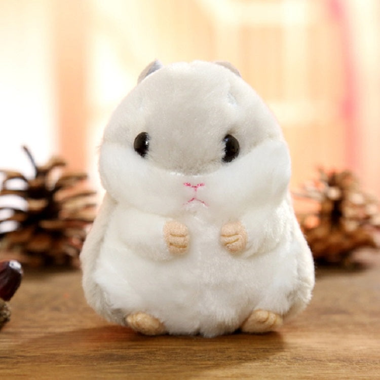 หนูแฮมสเตอร์น่ารักพวงกุญแจกระเป๋าจี้ตุ๊กตา