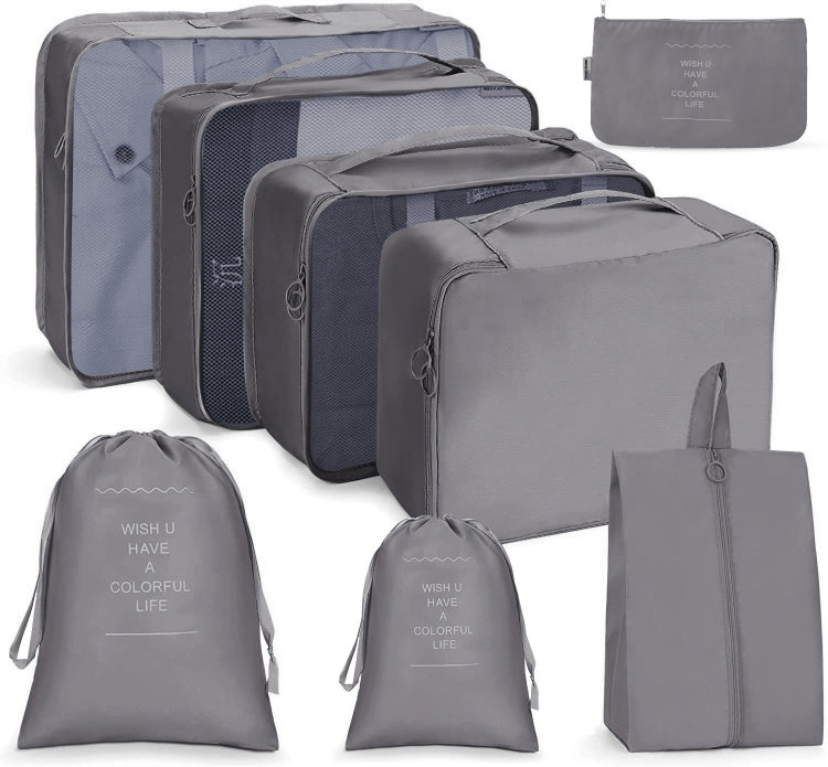 ชุดกระเป๋าเดินทาง กระเป๋าเก็บของแบบพับได้, 7 In 1, 8 In 1 Beam Mouth, 8 In 1 Cosmetic Bag, 8 In 1 Toiletry Bag, 9 In 1 Cosmetic Bag, 9 In 1 Toiletry Bag
