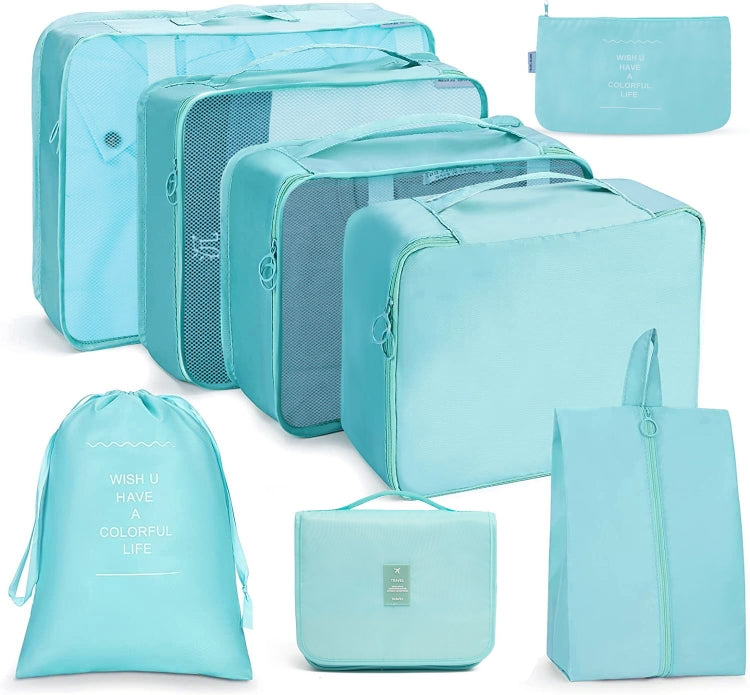 ชุดกระเป๋าเดินทาง กระเป๋าเก็บของแบบพับได้, 7 In 1, 8 In 1 Beam Mouth, 8 In 1 Cosmetic Bag, 8 In 1 Toiletry Bag, 9 In 1 Cosmetic Bag, 9 In 1 Toiletry Bag