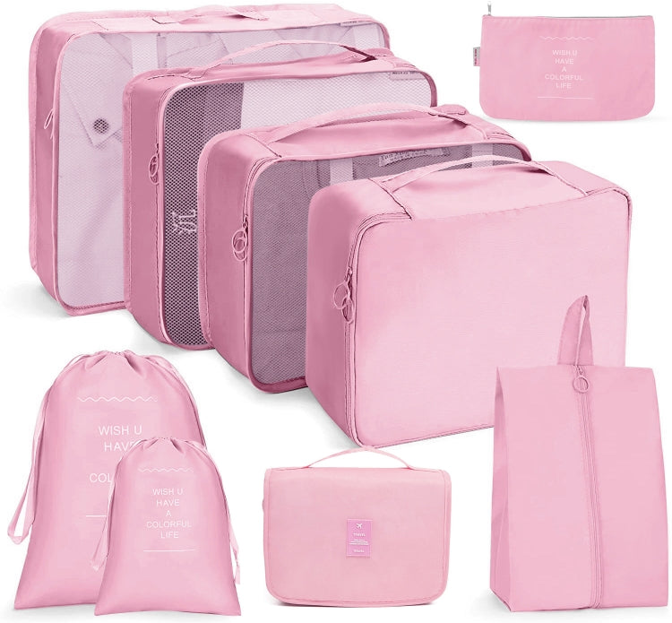 ชุดกระเป๋าเดินทาง กระเป๋าเก็บของแบบพับได้, 7 In 1, 8 In 1 Beam Mouth, 8 In 1 Cosmetic Bag, 8 In 1 Toiletry Bag, 9 In 1 Cosmetic Bag, 9 In 1 Toiletry Bag