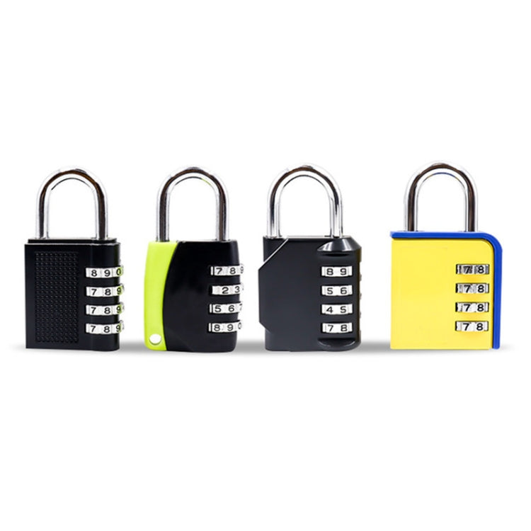 4 ชิ้นกุญแจรหัสสี่หลัก Lluggage ยิม กุญแจกันขโมย, 8023, 8024, 8072, 8075