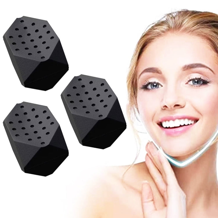 3PCS 7th Generation Masseter Ball Mandibular TRAINER เทรนเนอร์กล้ามเนื้อใบหน้าซิลิโคน Face-Lifting อุปกรณ์, 7th Generation (Black), 7th Generation (White), 7th Generation (Gray)