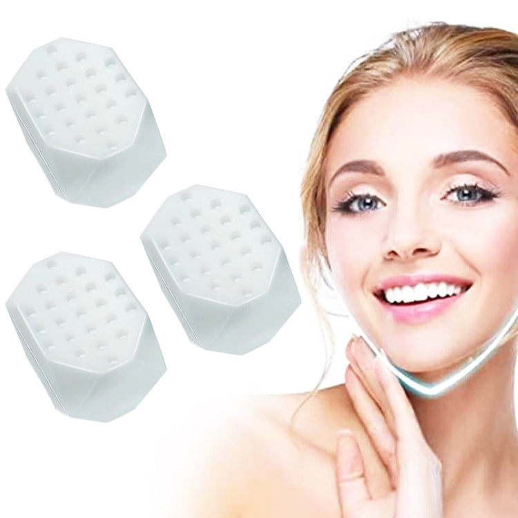 3PCS 7th Generation Masseter Ball Mandibular TRAINER เทรนเนอร์กล้ามเนื้อใบหน้าซิลิโคน Face-Lifting อุปกรณ์, 7th Generation (Black), 7th Generation (White), 7th Generation (Gray)