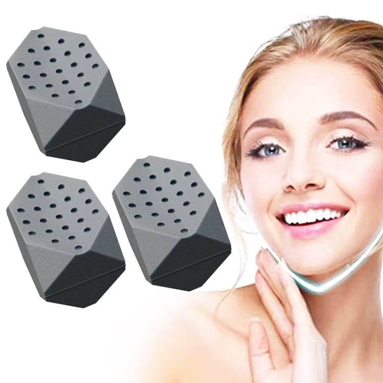 3PCS 7th Generation Masseter Ball Mandibular TRAINER เทรนเนอร์กล้ามเนื้อใบหน้าซิลิโคน Face-Lifting อุปกรณ์, 7th Generation (Black), 7th Generation (White), 7th Generation (Gray)