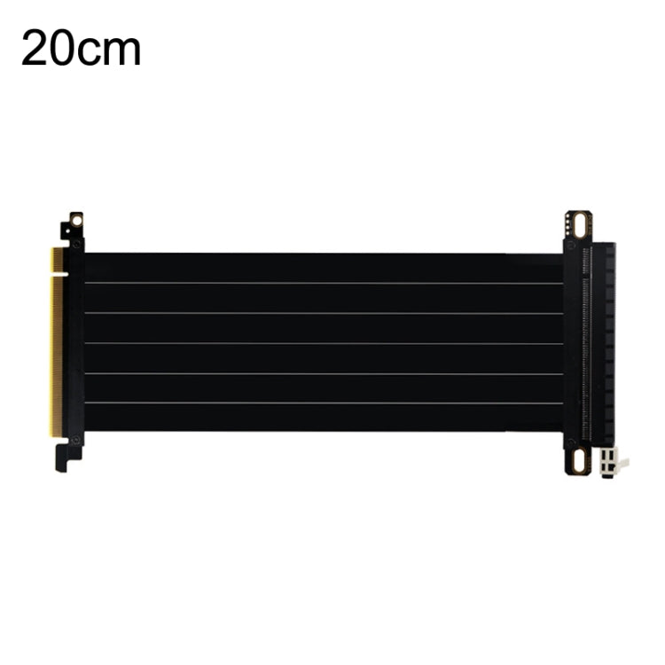 PCI-E 3.0 16X 180 องศาสายเคเบิลต่อขยายกราฟิกการ์ดสายเคเบิลอะแดปเตอร์ความยาว:, 10cm, 15cm, 20cm