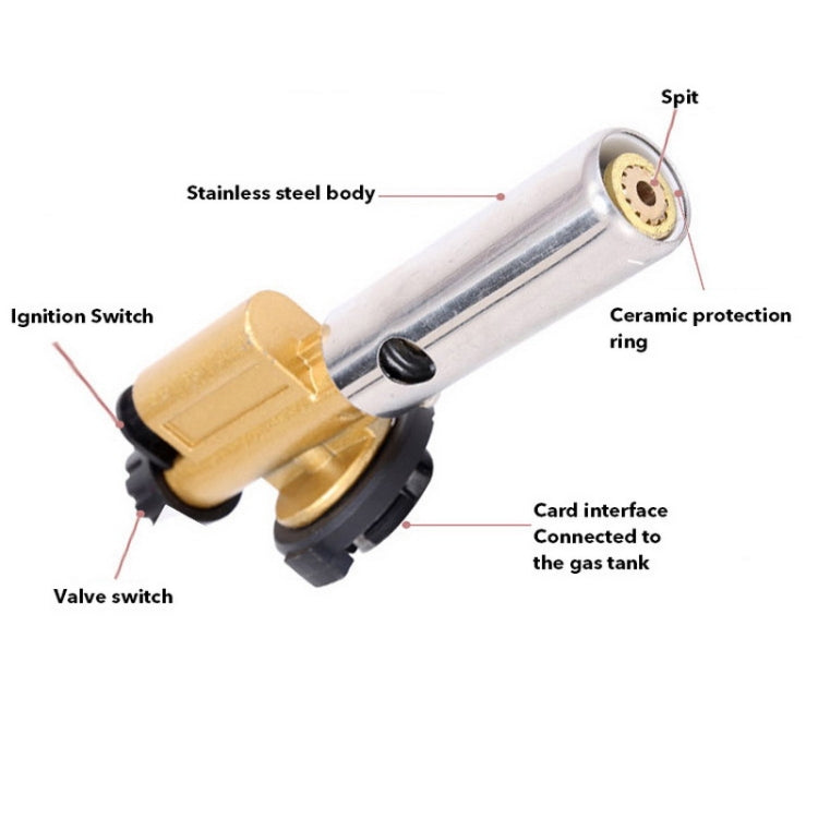 M-60 Cassette Torch ปืนอบหัวเชื่อมไฟฉายหัวฉีดหัวฉีด