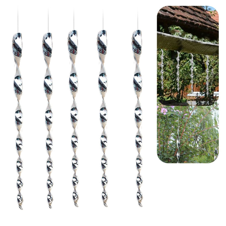 12 ชิ้นนกหมุนก้านสะท้อนแสงนกไล่, 12 PCS