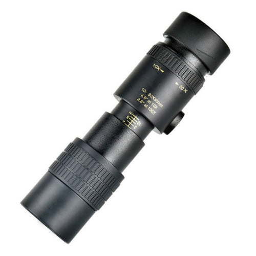 กำลังขยายสูง HD ระดับแสงน้อย Night Vision ซูมต่อเนื่องตาข้างเดียว, 10 - 30 x 30