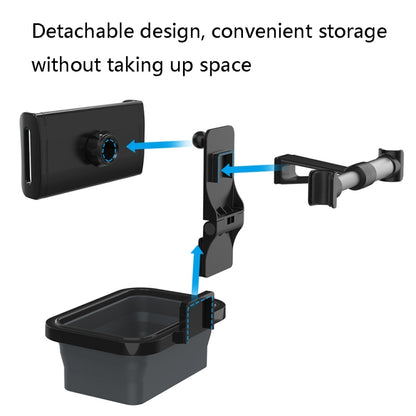 CHZ-12 รถด้านหลังหมอน Telescopic Bracket รถผู้ถือโทรศัพท์ที่นั่ง, CHZ-12
