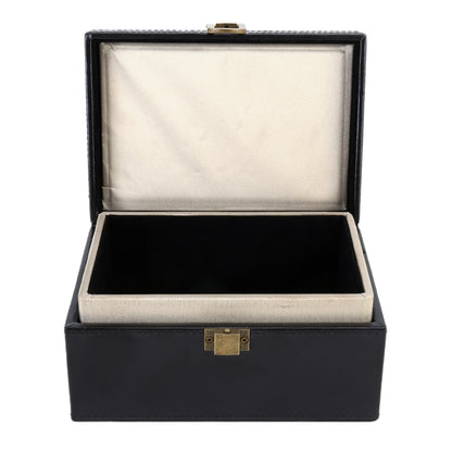 สัญญาณโทรศัพท์มือถือป้องกันการรบกวน Flip PU Gift Box กล่องป้องกันการโจรกรรมที่ปลอดภัยและปลอดภัย, Black
