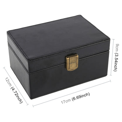 สัญญาณโทรศัพท์มือถือป้องกันการรบกวน Flip PU Gift Box กล่องป้องกันการโจรกรรมที่ปลอดภัยและปลอดภัย, Black