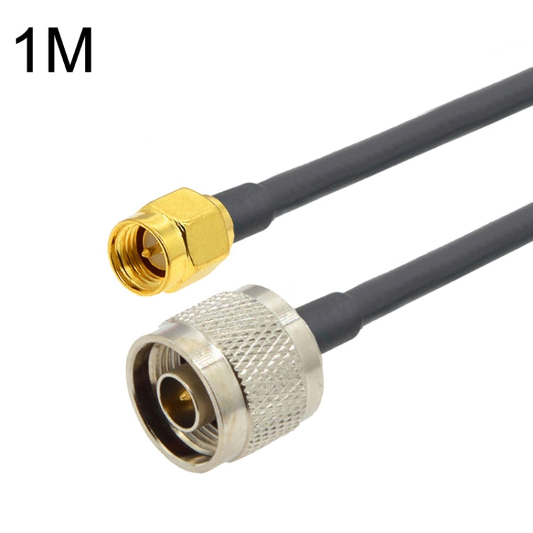 สายเคเบิลอะแดปเตอร์โคแอกเซียล SMA ชายถึง N ชาย RG58, SMA Male to N Male 0.5m, SMA Male to N Male 1m, SMA Male to N Male 1.5m, SMA Male to N Male 3m, SMA Male to N Male 5m, SMA Male to N Male 10m