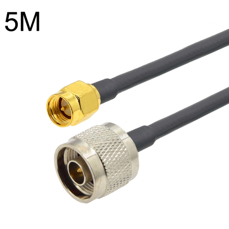 สายเคเบิลอะแดปเตอร์โคแอกเซียล SMA ชายถึง N ชาย RG58, SMA Male to N Male 0.5m, SMA Male to N Male 1m, SMA Male to N Male 1.5m, SMA Male to N Male 3m, SMA Male to N Male 5m, SMA Male to N Male 10m