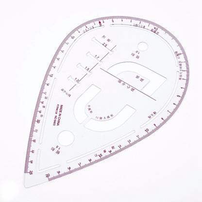 7 ชิ้น/เซ็ตเย็บ Curve ไม้บรรทัดเมตริกวัดช่างตัดเสื้อเสื้อผ้าเครื่องมือไม้บรรทัดชุด
